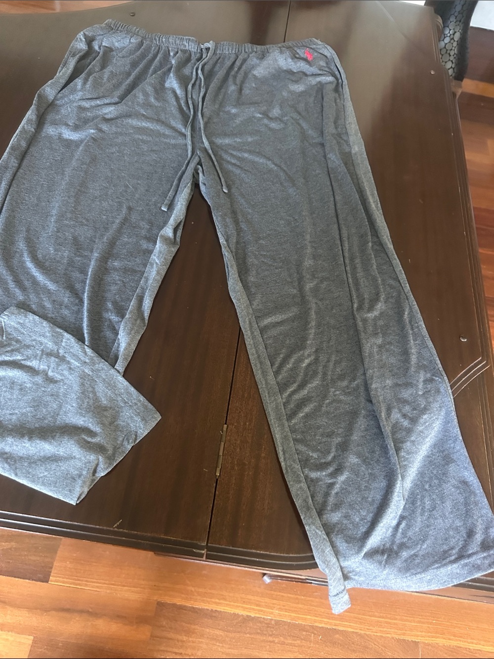 Polo by Ralph Lauren Men's Charcoal Gray Drawstring Joggers